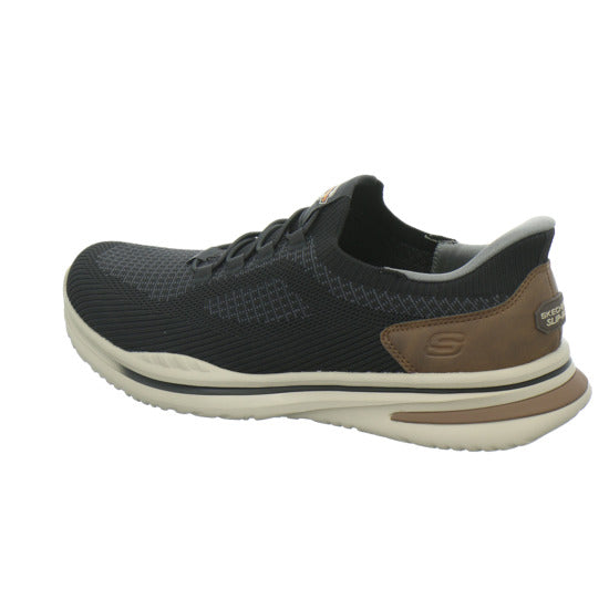 Skechers Sneaker Herren Norlan Slip Ins Schwarz-kombi