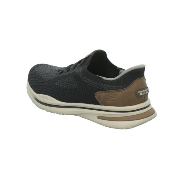 Skechers Sneaker Herren Norlan Slip Ins Schwarz-kombi
