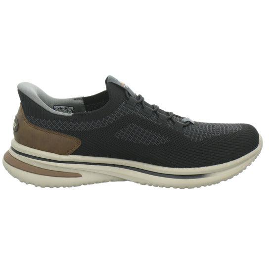 Skechers Sneaker Herren Norlan Slip Ins Schwarz-kombi