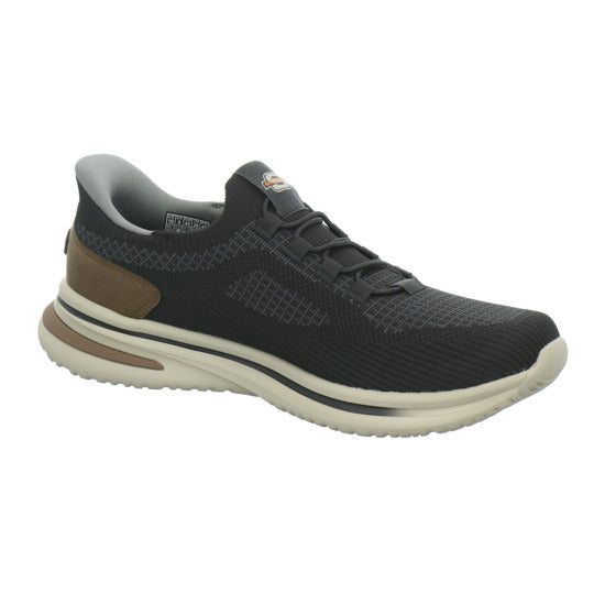 Skechers Sneaker Herren Norlan Slip Ins Schwarz-kombi