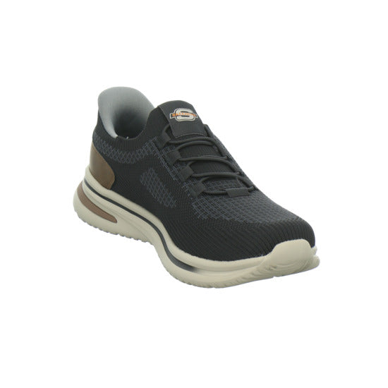Skechers Sneaker Herren Norlan Slip Ins Schwarz-kombi