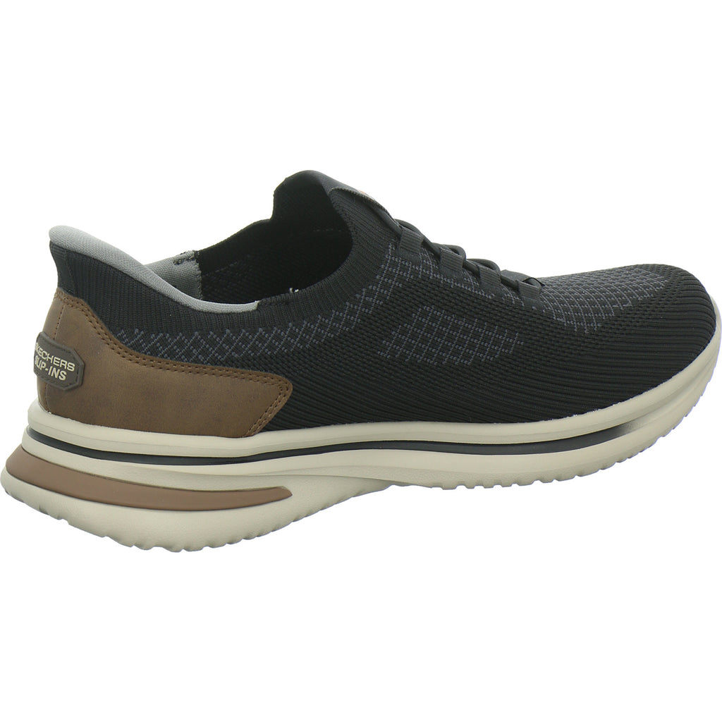 Skechers Sneaker Herren Norlan Slip Ins Schwarz-kombi