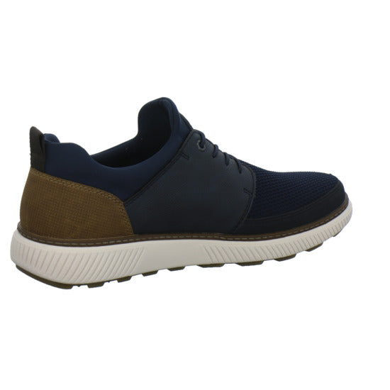 Rieker Schnürhalbschuhe Dunkelblau - 360° Ansicht