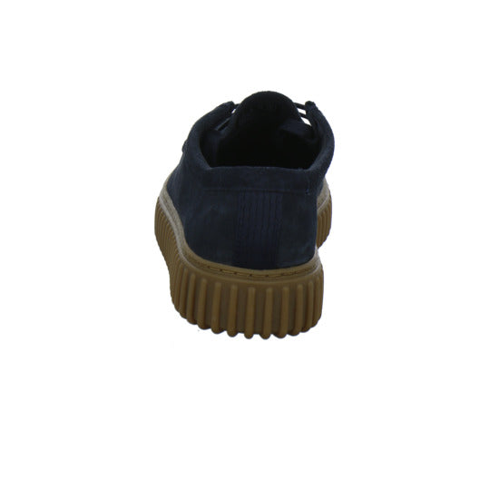 Clarks Torhill Schnürhalbschuhe Dunkelblau - 360° Ansicht