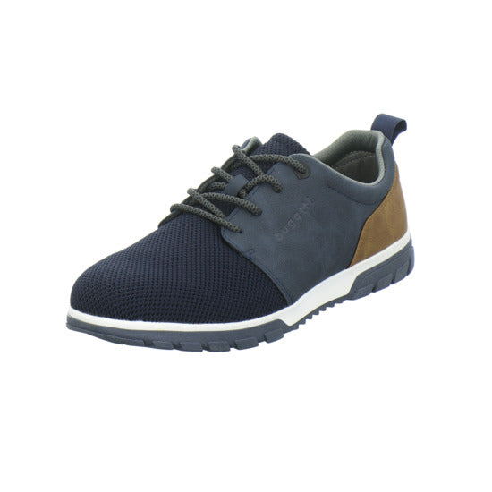 Bugatti Classic Sonar Exko Schnürhalbschuhe Dunkelblau - 360° Ansicht