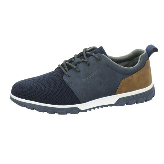 Bugatti Classic Sonar Exko Schnürhalbschuhe Dunkelblau - 360° Ansicht
