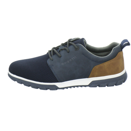 Bugatti Classic Sonar Exko Schnürhalbschuhe Dunkelblau - 360° Ansicht