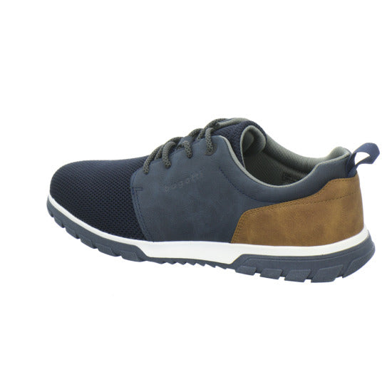 Bugatti Classic Sonar Exko Schnürhalbschuhe Dunkelblau - 360° Ansicht