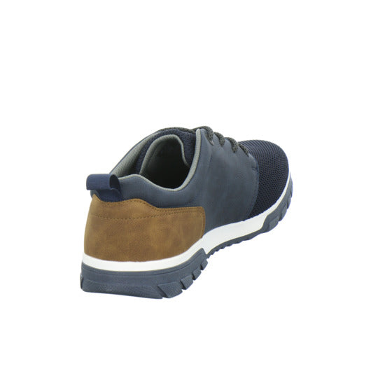 Bugatti Classic Sonar Exko Schnürhalbschuhe Dunkelblau - 360° Ansicht