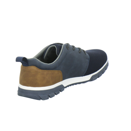 Bugatti Classic Sonar Exko Schnürhalbschuhe Dunkelblau - 360° Ansicht