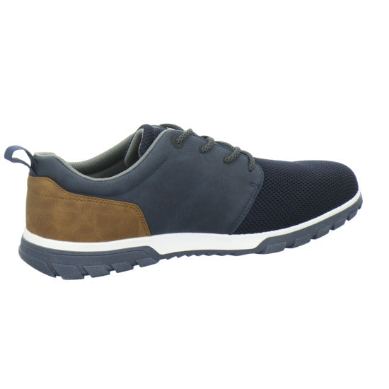 Bugatti Classic Sonar Exko Schnürhalbschuhe Dunkelblau - 360° Ansicht