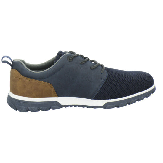 Bugatti Classic Sonar Exko Schnürhalbschuhe Dunkelblau - 360° Ansicht