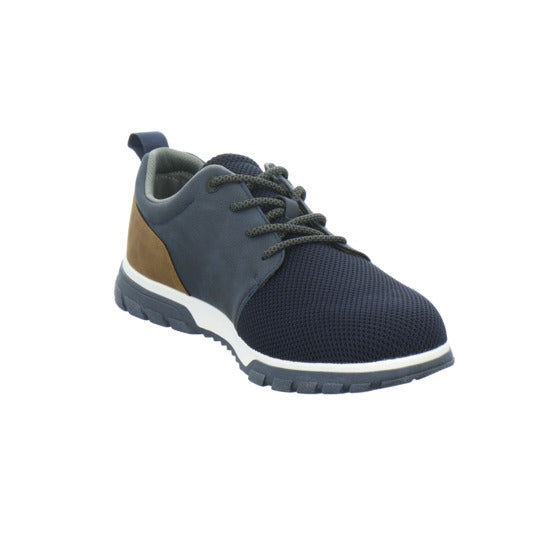 Bugatti Classic Sonar Exko Schnürhalbschuhe Dunkelblau - 360° Ansicht