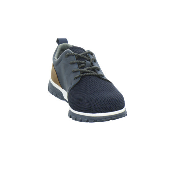 Bugatti Classic Sonar Exko Schnürhalbschuhe Dunkelblau - 360° Ansicht