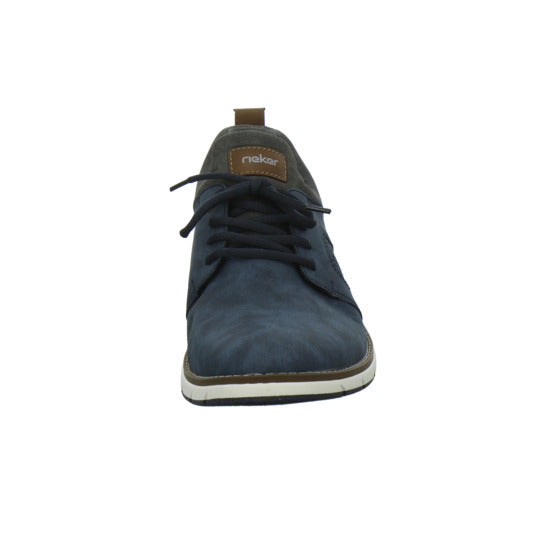 Rieker Schnürhalbschuhe Dunkelblau - 360° Ansicht
