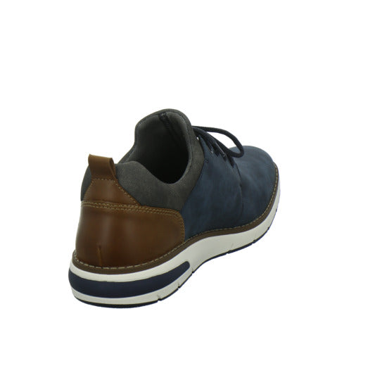 Rieker Schnürhalbschuhe Dunkelblau - 360° Ansicht
