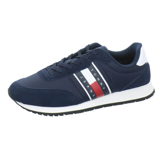 Tommy Hilfiger Schnürhalbschuhe Dunkelblau - 360° Ansicht