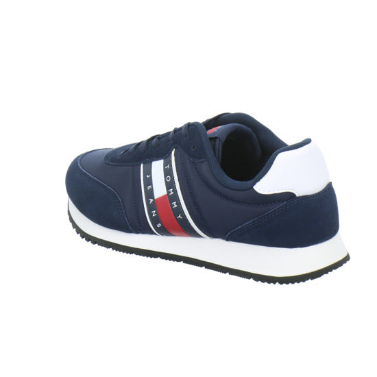Tommy Hilfiger Schnürhalbschuhe Dunkelblau - 360° Ansicht
