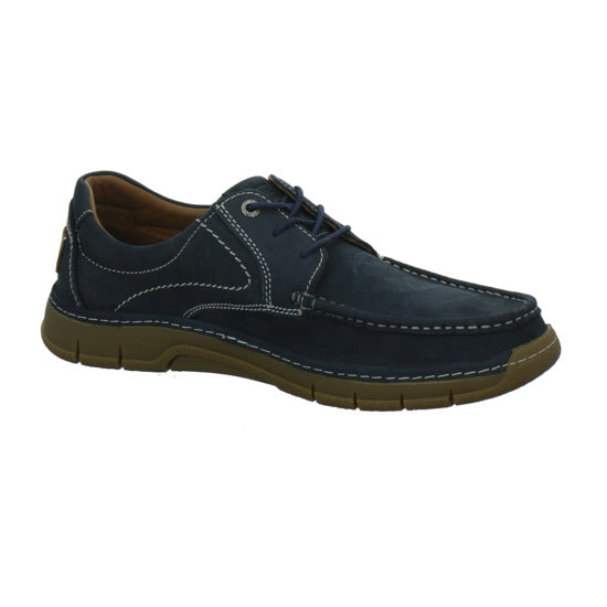 camel active Walk Schnürhalbschuhe Dunkelblau