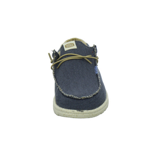 Hey Dude Wally Coastland Schnürhalbschuhe Dunkelblau - 360° Ansicht