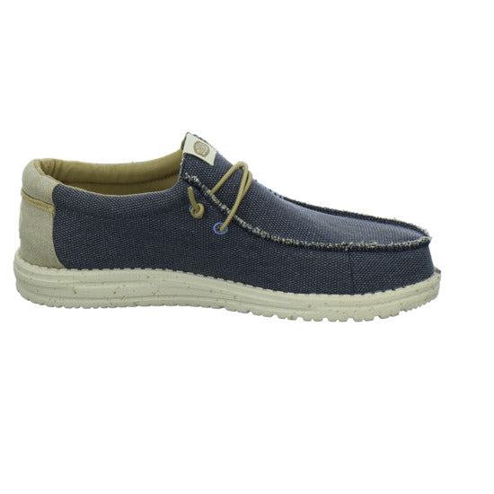 Hey Dude Wally Coastland Schnürhalbschuhe Dunkelblau - 360° Ansicht