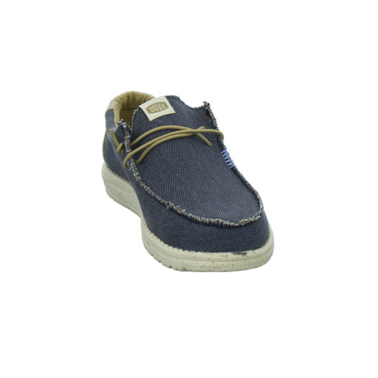 Hey Dude Wally Coastland Schnürhalbschuhe Dunkelblau - 360° Ansicht