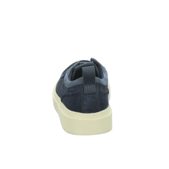 Clarks Polden Moc Schnürhalbschuhe Dunkelblau - 360° Ansicht