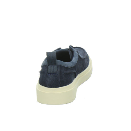 Clarks Polden Moc Schnürhalbschuhe Dunkelblau - 360° Ansicht