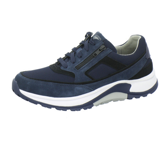 Pius Gabor Rolling Soft Schnürhalbschuhe Dunkelblau - 360° Ansicht