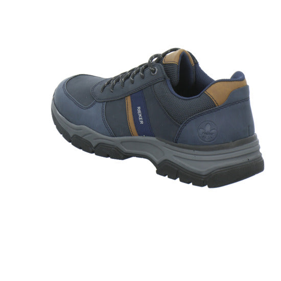 Rieker Schnürhalbschuhe Blau-kombi - 360° Ansicht
