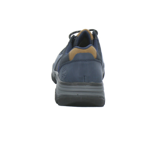 Rieker Schnürhalbschuhe Blau-kombi - 360° Ansicht