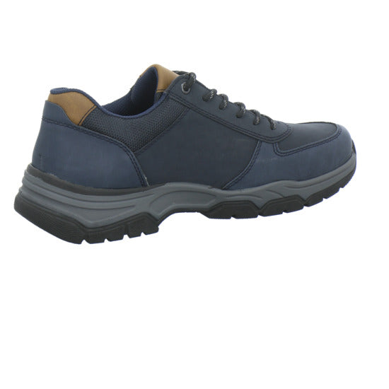Rieker Schnürhalbschuhe Blau-kombi - 360° Ansicht