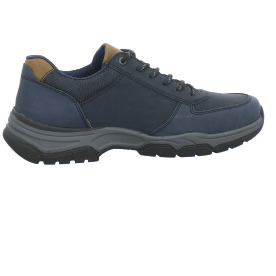 Rieker Schnürhalbschuhe Blau-kombi - 360° Ansicht
