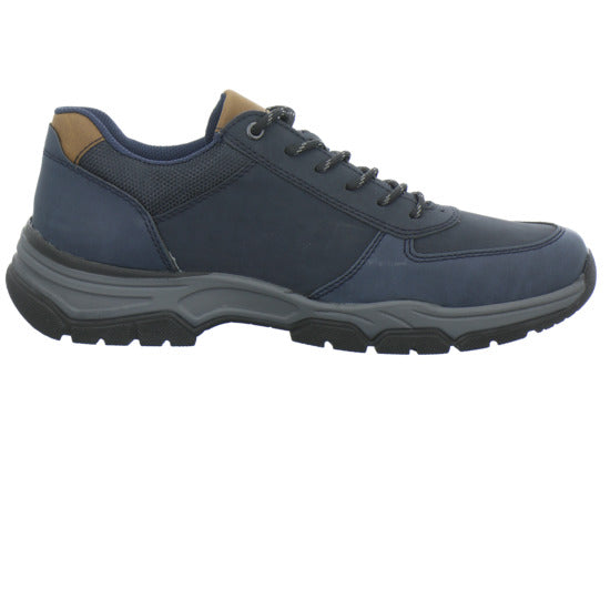 Rieker Schnürhalbschuhe Blau-kombi - 360° Ansicht