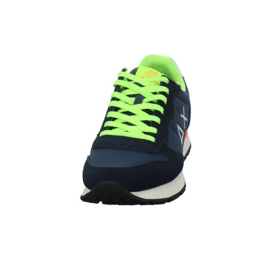 SUN68 Tom Fluo Schnürhalbschuhe Blau-kombi - 360° Ansicht