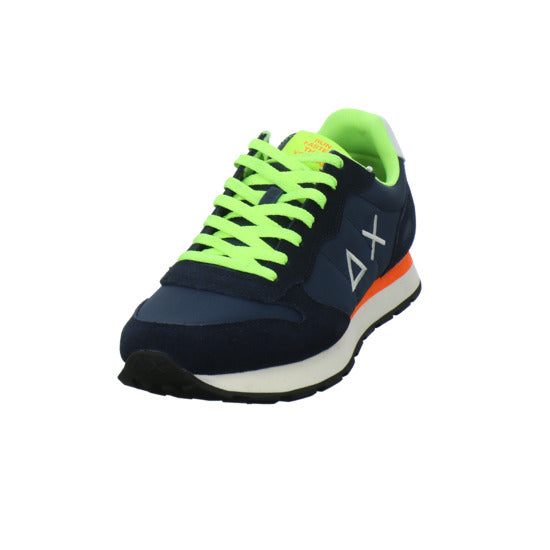 SUN68 Tom Fluo Schnürhalbschuhe Blau-kombi - 360° Ansicht