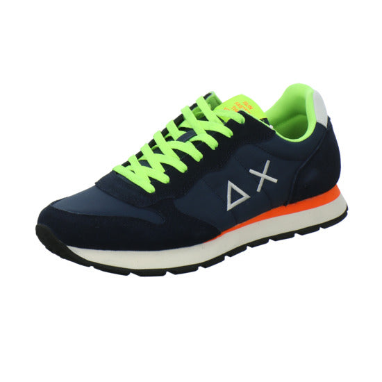 SUN68 Tom Fluo Schnürhalbschuhe Blau-kombi - 360° Ansicht