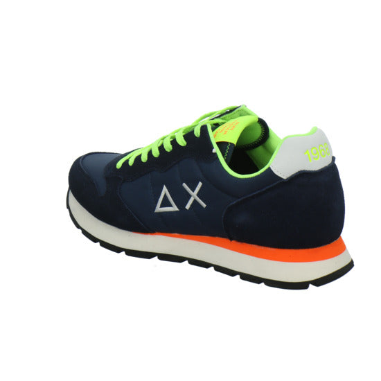 SUN68 Tom Fluo Schnürhalbschuhe Blau-kombi - 360° Ansicht