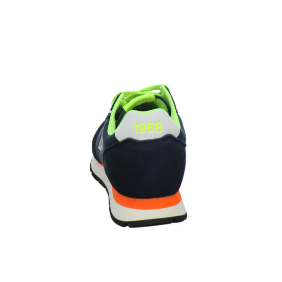 SUN68 Tom Fluo Schnürhalbschuhe Blau-kombi - 360° Ansicht