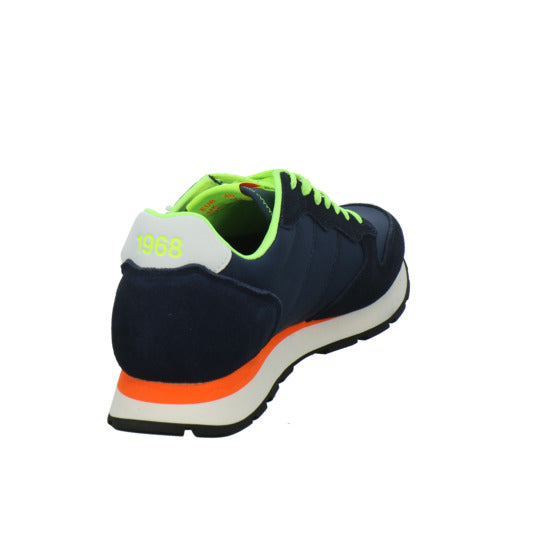 SUN68 Tom Fluo Schnürhalbschuhe Blau-kombi - 360° Ansicht