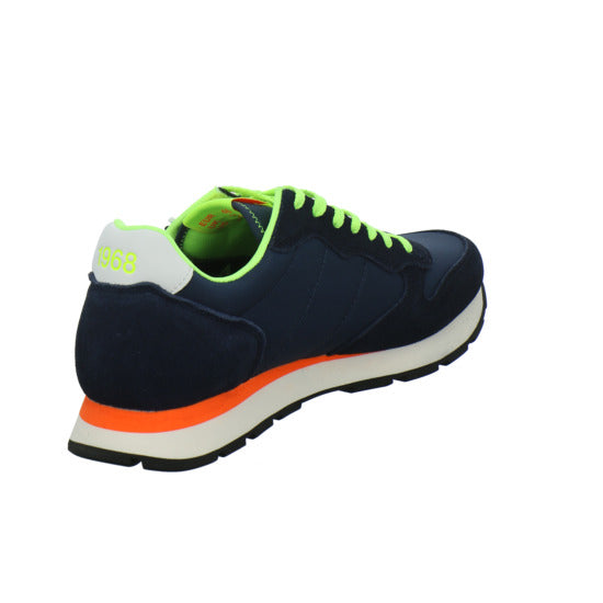 SUN68 Tom Fluo Schnürhalbschuhe Blau-kombi - 360° Ansicht