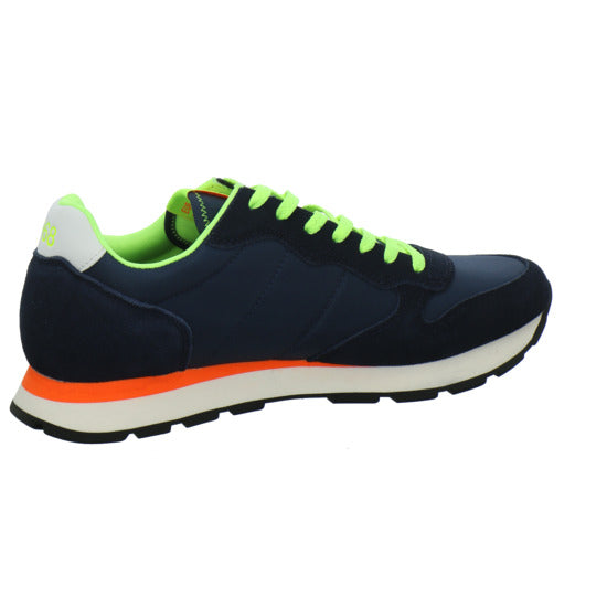 SUN68 Tom Fluo Schnürhalbschuhe Blau-kombi - 360° Ansicht