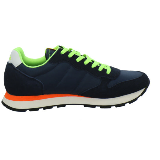 SUN68 Tom Fluo Schnürhalbschuhe Blau-kombi - 360° Ansicht