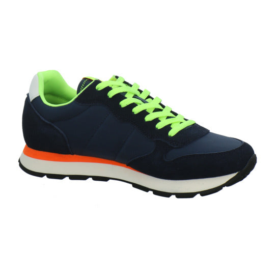 SUN68 Tom Fluo Schnürhalbschuhe Blau-kombi - 360° Ansicht