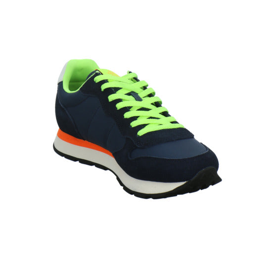 SUN68 Tom Fluo Schnürhalbschuhe Blau-kombi - 360° Ansicht