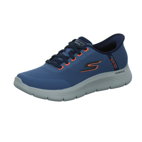 Skechers GO WALK FLEX Schnürhalbschuhe Blau-kombi