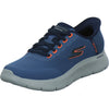 Skechers GO WALK FLEX Schnürhalbschuhe Blau-kombi