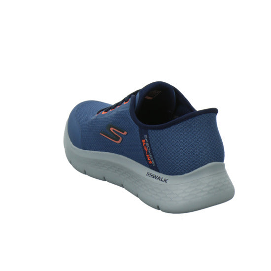 Skechers GO WALK FLEX Schnürhalbschuhe Blau-kombi