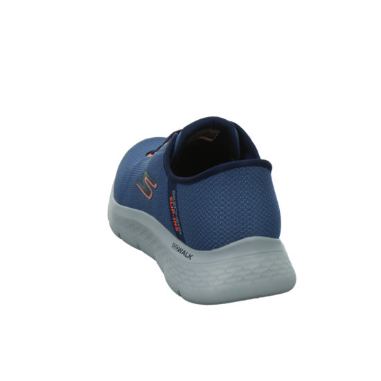 Skechers GO WALK FLEX Schnürhalbschuhe Blau-kombi