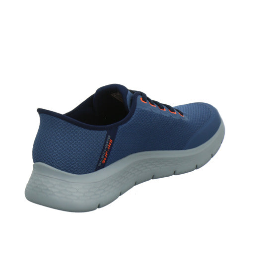 Skechers GO WALK FLEX Schnürhalbschuhe Blau-kombi